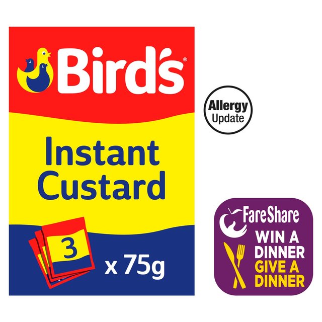 Bird's Instant Custard Sachets 3 x 75g Botiga