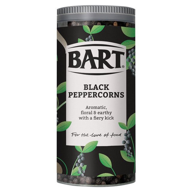 Bart Black Peppercorns 111g Botiga