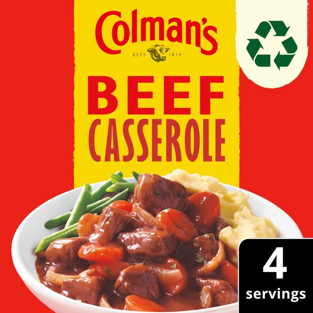 Colman's Beef Casserole Recipe Mix 40g Botiga
