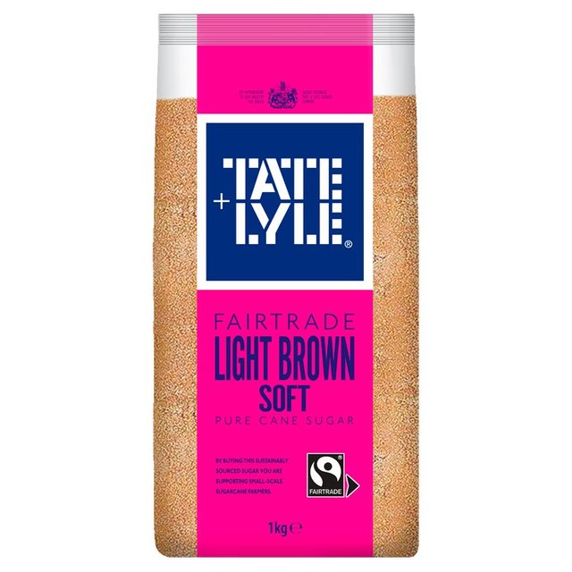 Tate & Lyle Fairtrade Light Soft Brown Sugar 1kg Botiga