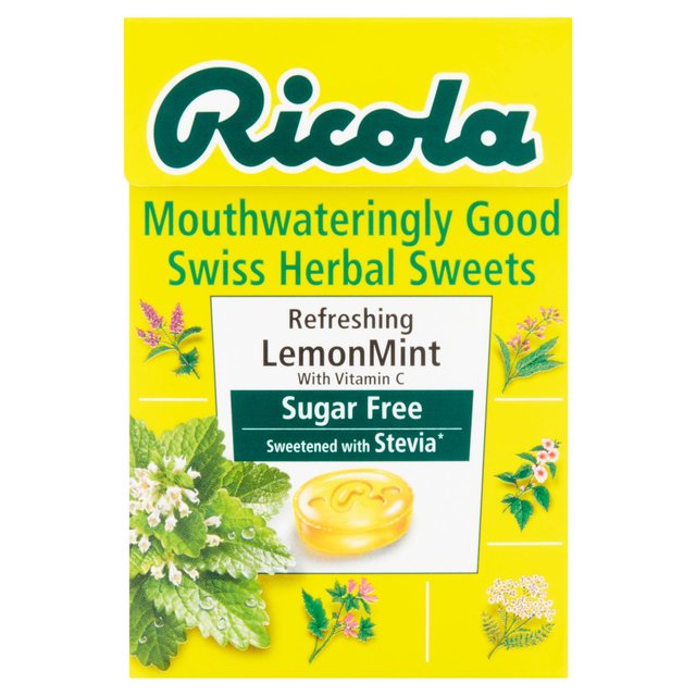 Ricola Lemon-Mint Sugar Free 45g Botiga