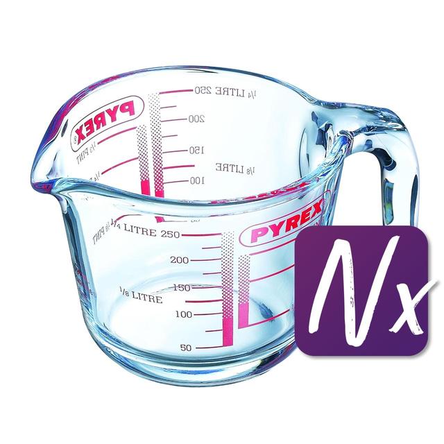Pyrex Glass Measuring Jug 250ml N/A Botiga