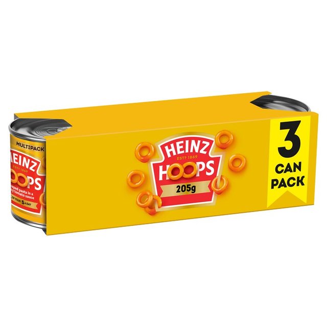 Heinz Triple Pack Spaghetti Hoops 3 x 205g Botiga