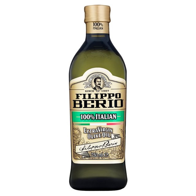 Filippo Berio 100% Italian Extra Virgin Olive Oil 750ml Botiga