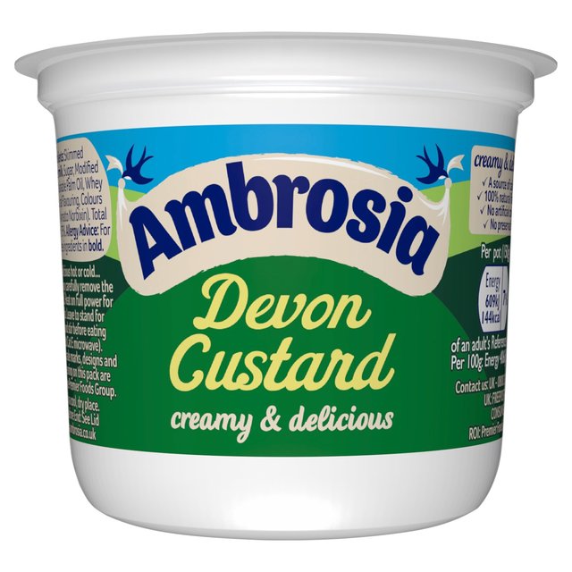 Ambrosia Devon Custard 150g Botiga