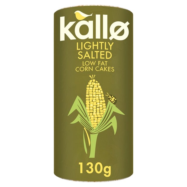 Kallo Lightly Salted Corn Cakes 130g Botiga