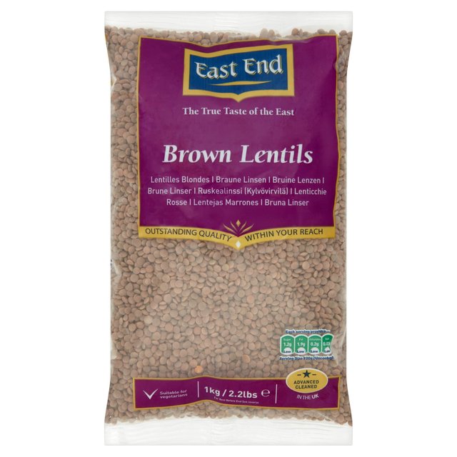East End Brown Lentils 1kg Botiga