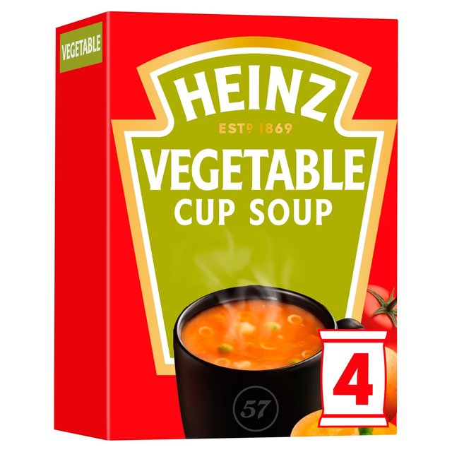 Heinz Vegetable Cup Soup 4 x 19g Botiga