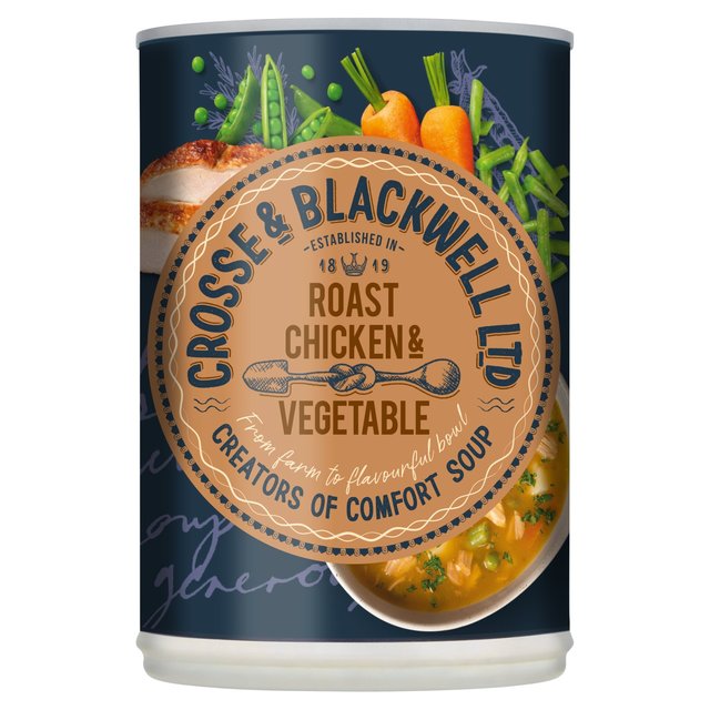 Crosse & Blackwell Best of British Roast Chicken & Vegetable Soup 400g Botiga