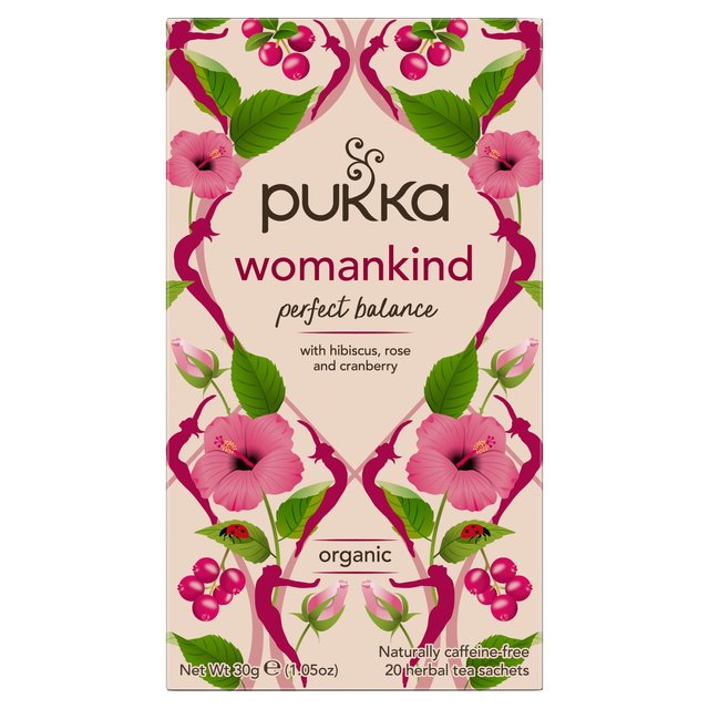 Pukka Tea Womankind Tea Bags 20 per pack Botiga