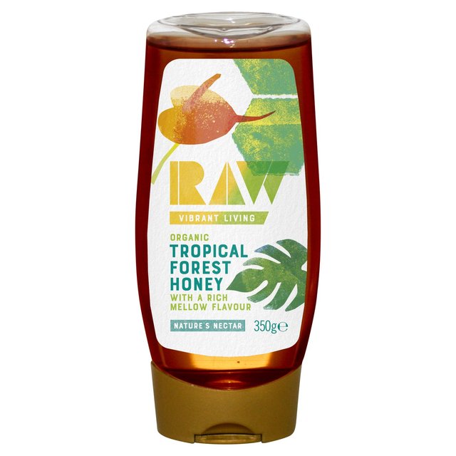 Raw Health Organic Tropical Forest Honey 350g Botiga