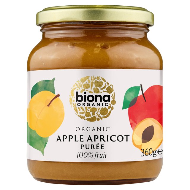 Biona Organic Apple Apricot Puree 350g Botiga