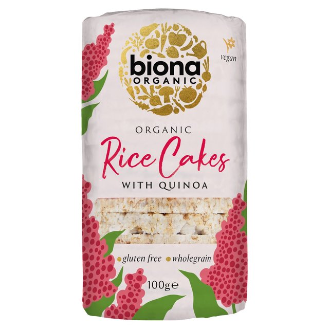 Biona Organic Rice Cakes With Quinoa 100g Botiga