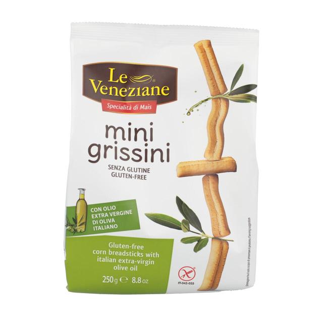 Le Veneziane Gluten Free Grissini Breadsticks 250g Botiga