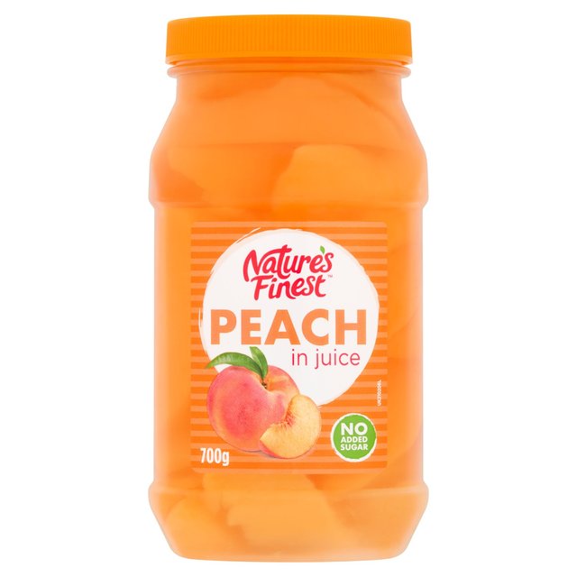 Nature's Finest Peach Slices in Juice 700g Botiga