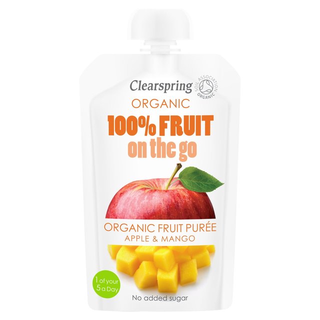 Clearspring Organic Fruit Puree Apple & Mango 120g Botiga