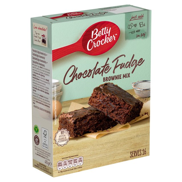 Betty Crocker Chocolate Fudge Brownie Mix 415g Botiga