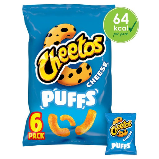 Cheetos Puffs Cheese Multipack Snacks 6 per pack Botiga