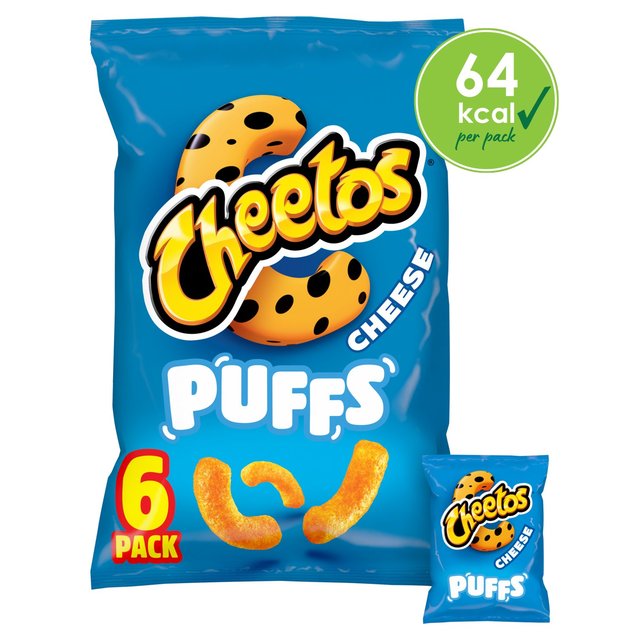 Cheetos Puffs Cheese Multipack Snacks 6 per pack Botiga