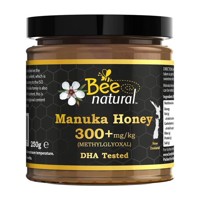 Bee Natural Manuka Honey 300+mg/kg Methylglyoxal 250g Botiga