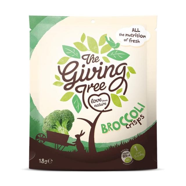 The Giving Tree Vacuum Fried Broccoli Crisps 18g Botiga