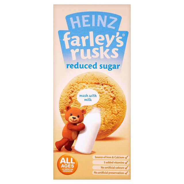 Heinz Farley's Reduced Sugar Rusks 6 months+ 9 pack 150g Botiga