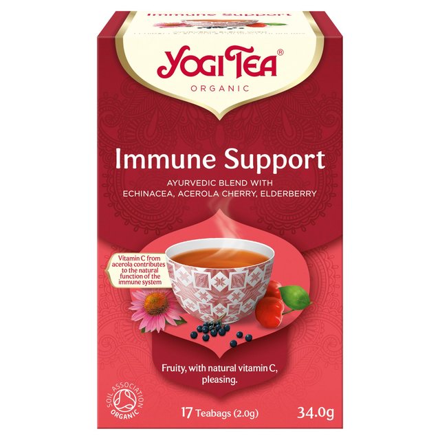 Yogi Tea Organic Immune Support Tea Bags 17 per pack Botiga