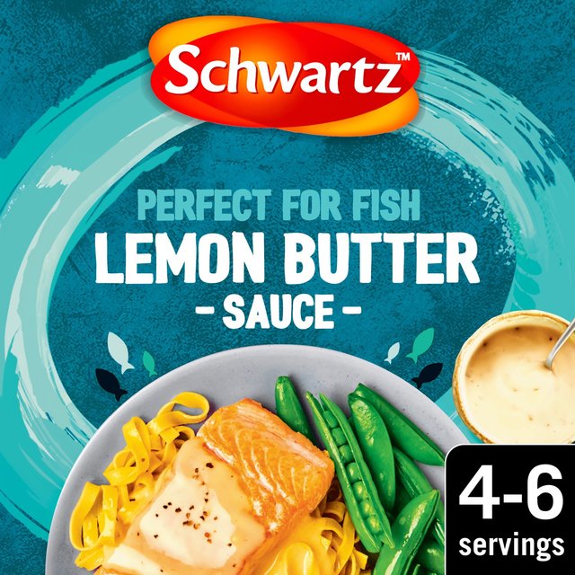 Schwartz Lemon Butter Sauce Mix 38g Botiga