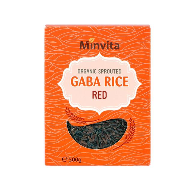Minvita Organic Sprouted Red GABA Rice 500g Botiga