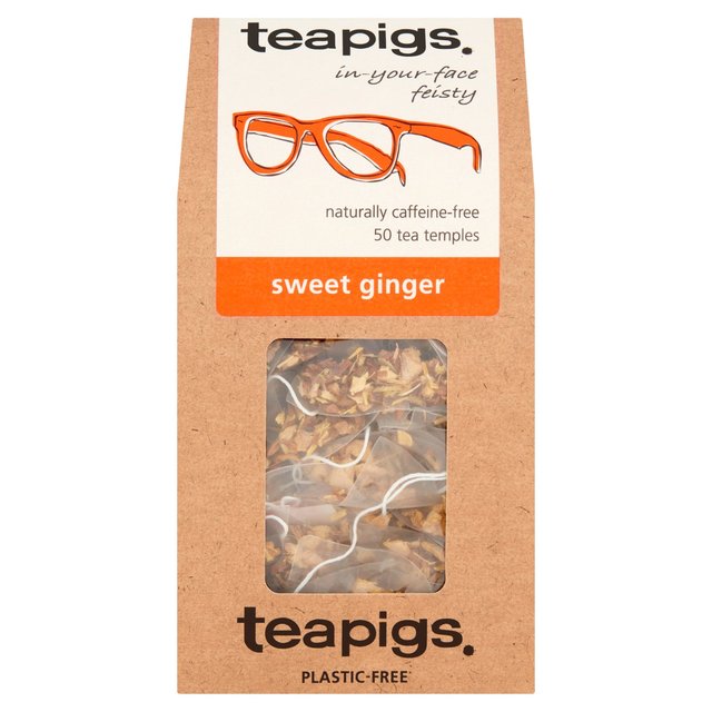 Teapigs Sweet Ginger Tea Bags 50 per pack Botiga