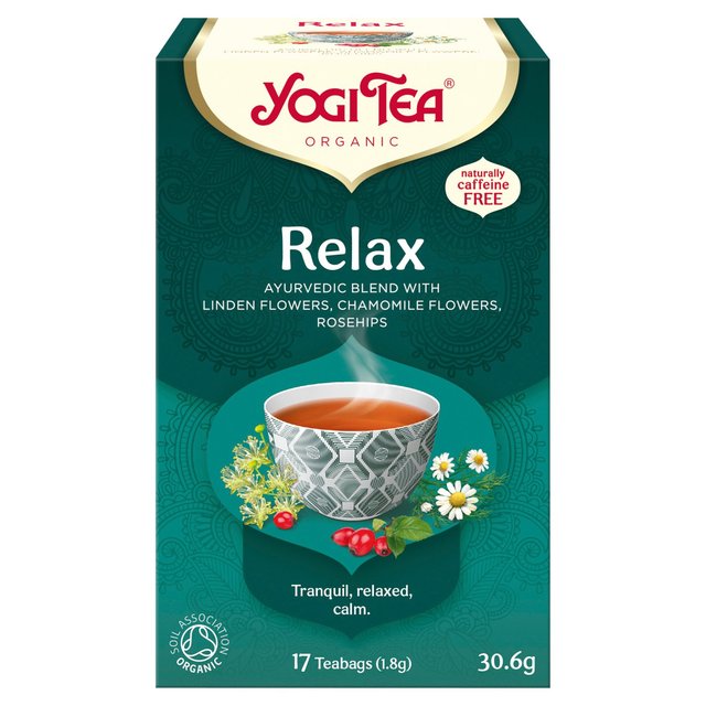 Yogi Tea Organic Relax Tea Bags 17 per pack Botiga