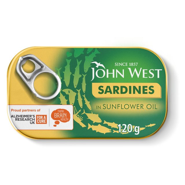 John West Sardines In Sunflower Oil 120g Botiga