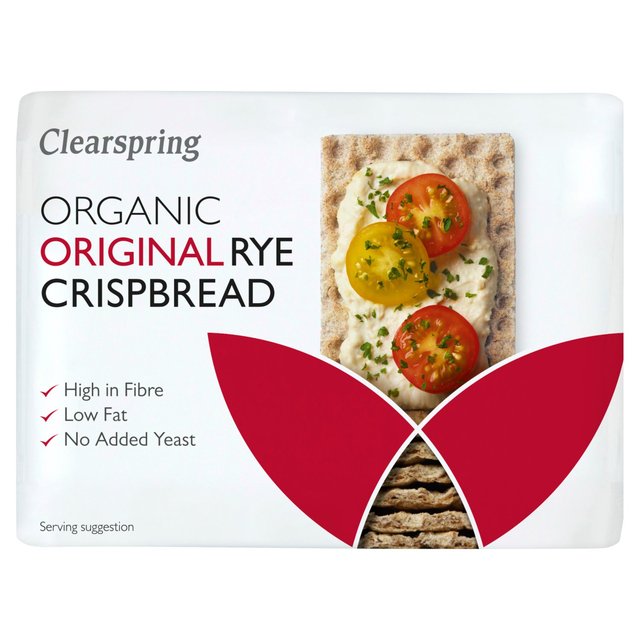 Clearspring Organic Rye Crispbread Original 200g Botiga