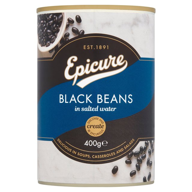 Epicure Black Beans 400g Botiga