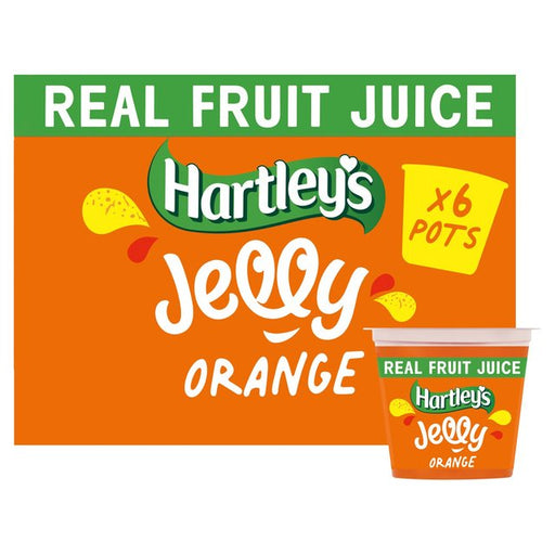 Hartley's Orange Jelly Pot Multipack 6 x 125g Botiga