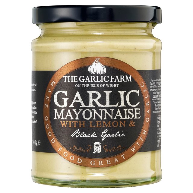 The Garlic Farm Black Garlic Mayonnaise 240g Botiga