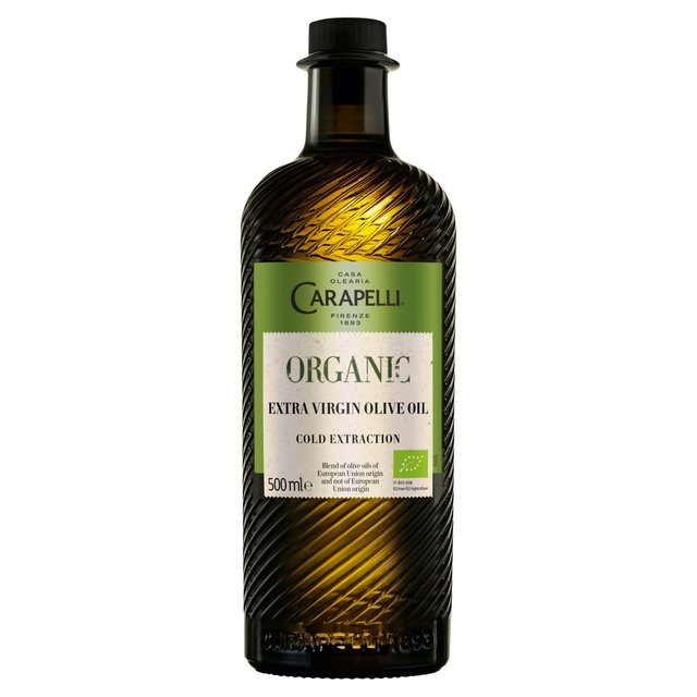 Carapelli Extra Virgin Organic Olive Oil 500ml Botiga