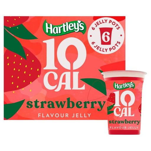 Hartley's 10cal Strawberry Jelly Multipack 6 x 175g Botiga