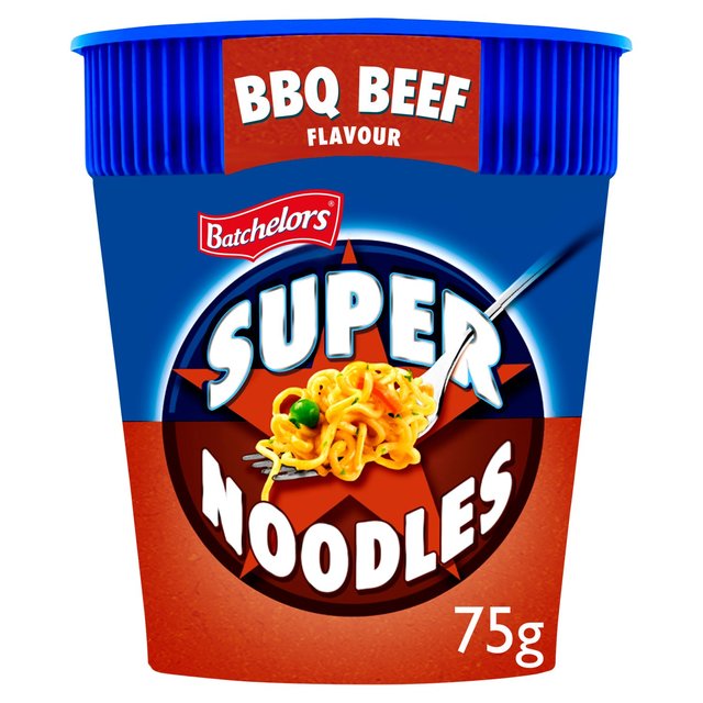 Batchelors BBQ Beef Flavour Super Noodle Pot 75g Botiga