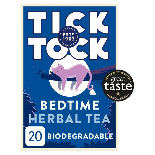 Tick Tock Wellbeing Bedtime 20 per pack Botiga