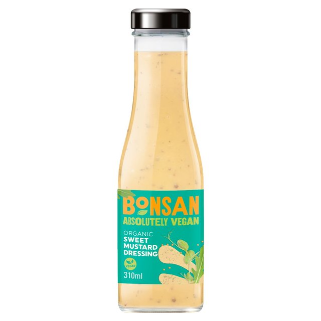 Bonsan Organic Vegan Sweet Mustard Dressing 310ml Botiga