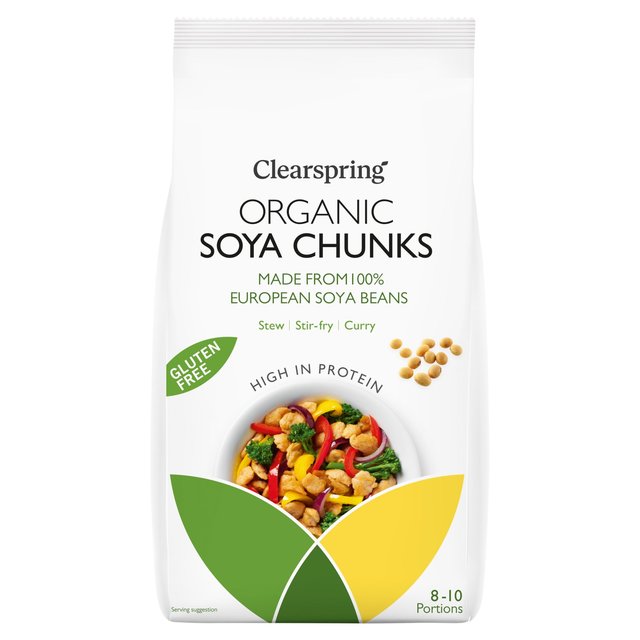 Clearspring Organic Soya Chunks 200g Botiga