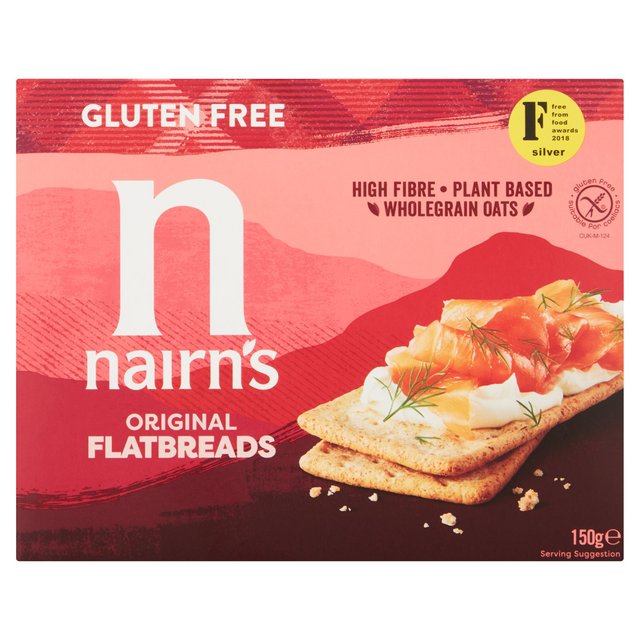Nairns Gluten Free Flatbreads Original 150g Botiga