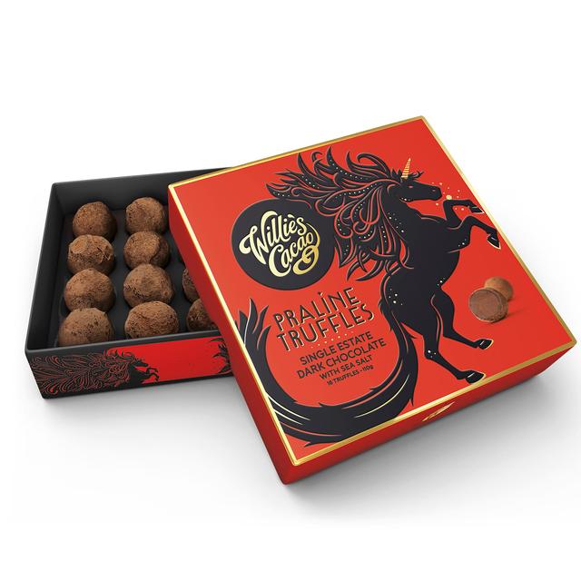 Willie's Cacao Dark Praline Truffles 110g Botiga