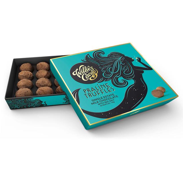 Willie's Cacao Milk Praline Truffles 110g Botiga