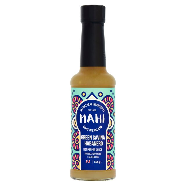 MAHI Green Savina Habanero Sauce 165ml Botiga