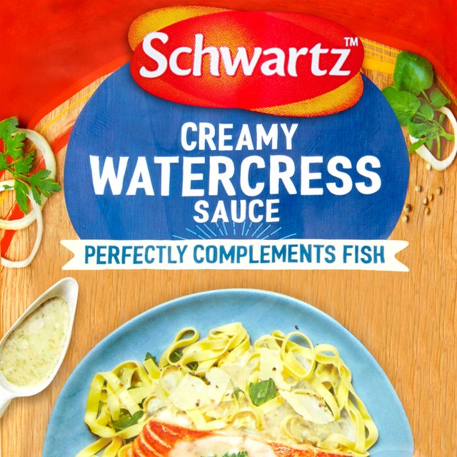 Schwartz Creamy Watercress Sauce for Fish 300g Botiga