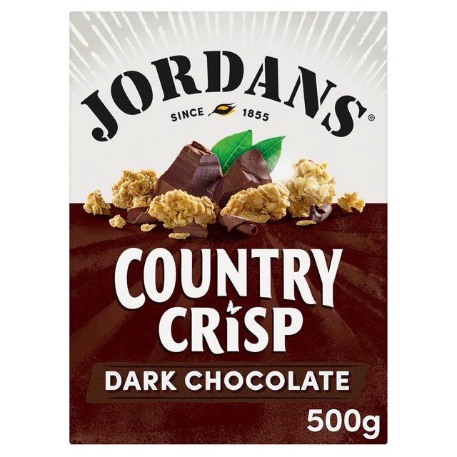 Jordans Country Crisp Dark Chocolate Breakfast Cereal 500g Botiga