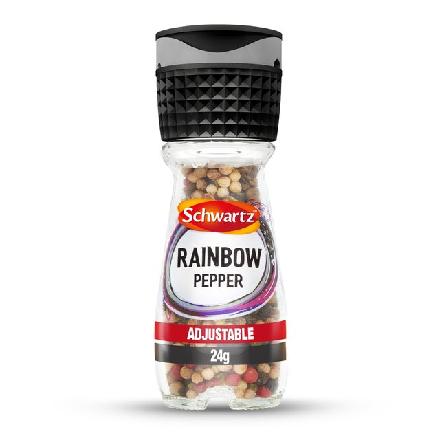 Schwartz Rainbow Pepper Corns Grinder 24g Botiga