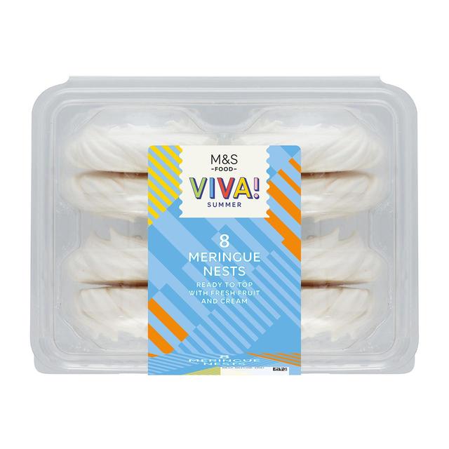 M&S VIVA 8 Meringue Nests 96g Botiga